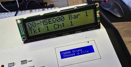 Linn-F9000 Forat-modded Linn 9000